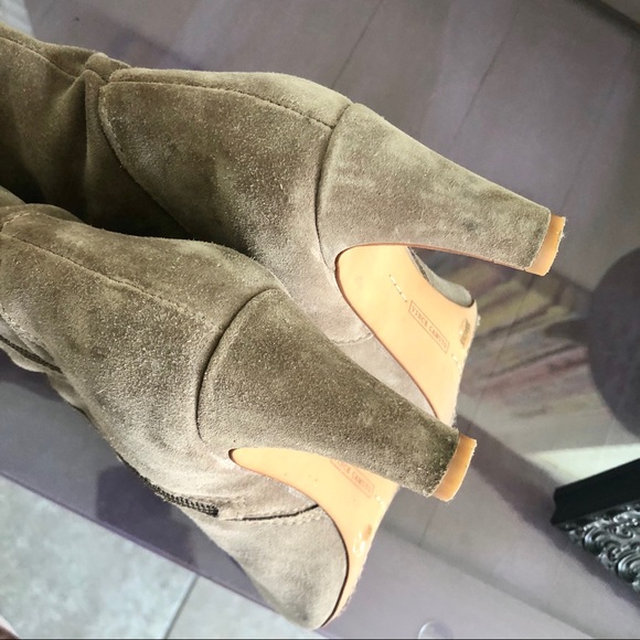 Vince Camuto taupe Thigh-Hi Boots - Picture 6 of 8